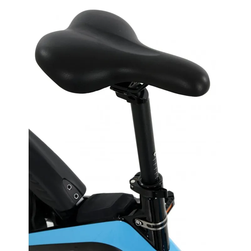 Falcon Flo Folding Electric Bike Black and Blue-1